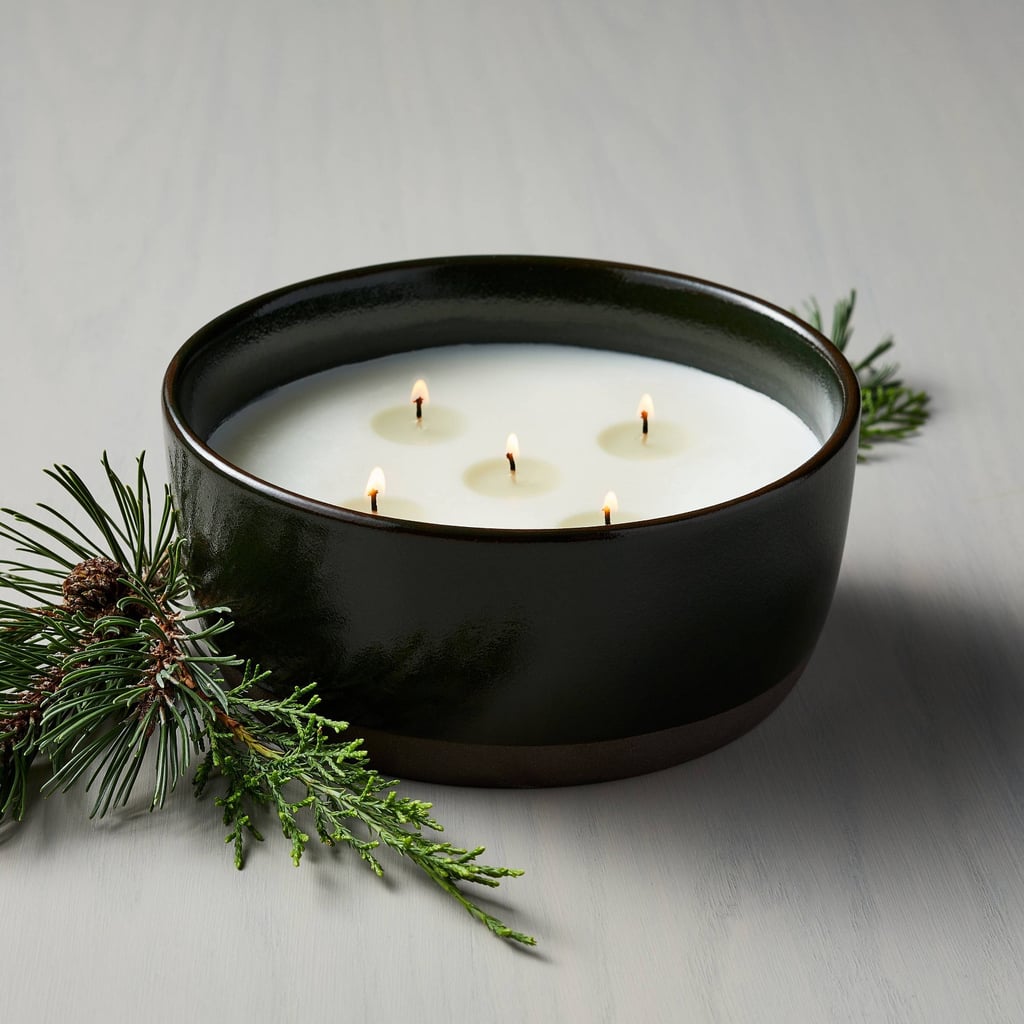 25oz Cypress & Pine 5-Wick Clay Seasonal Candle