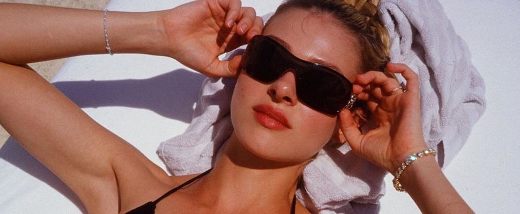 Nicola Peltz Wears a Shell Bikini Top on Instagram