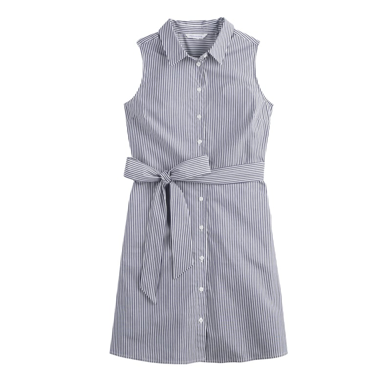 POPSUGAR Sleeveless Shirt Dress