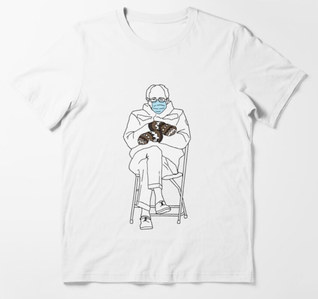 Bernie Essential T-Shirt by LisaDylanArt