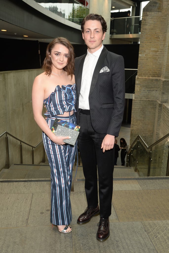 Maisie Williams and Boyfriend at the Q Awards 2017