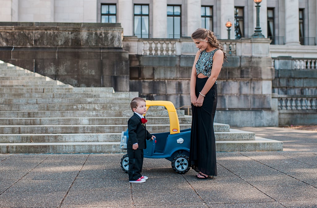 Little Boy's Adventures With Toy Car