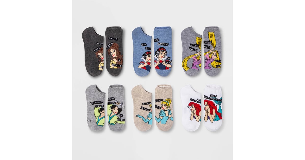 Women's Disney Princess Low Cut Socks The Best Disney Gifts For