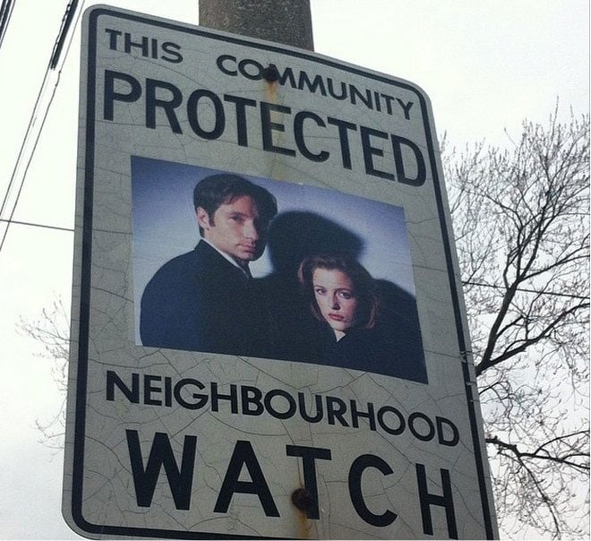 Mulder and Scully From The X-Files