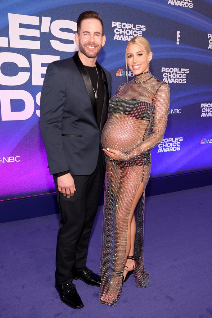 Heather Rae El Moussa's Sheer People's Choice Awards Dress