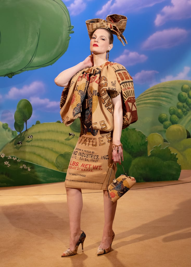Hailey Bieber Walks in the Fall 2021 Moschino Runway Show