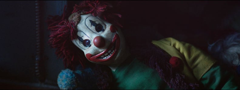 2022 creepy scary clown face horror