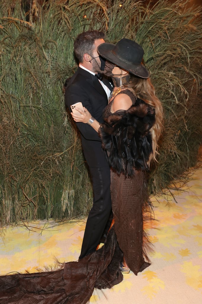 Jennifer Lopez and Ben Affleck at the Met Gala 2021