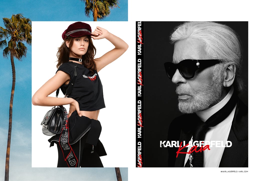 Kaia Gerber Karl Lagerfeld Collection