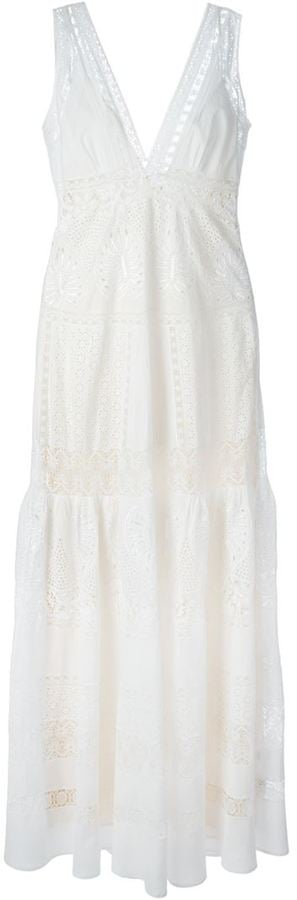 Roberto Cavalli Lace Bridal Dress | Bohemian Wedding ...