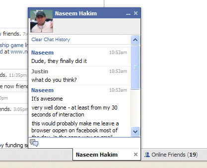 chat timeline popsugar company