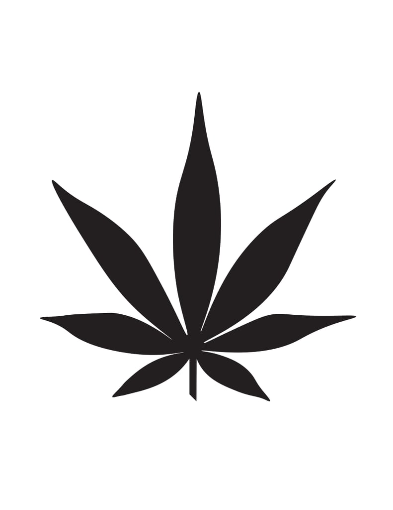 Marijuana Leaf 20 Cute and Free Pumpkin Carving Templates