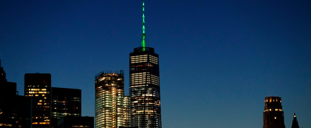 NYC Lights Up Green in Support of Paris Climate Accord