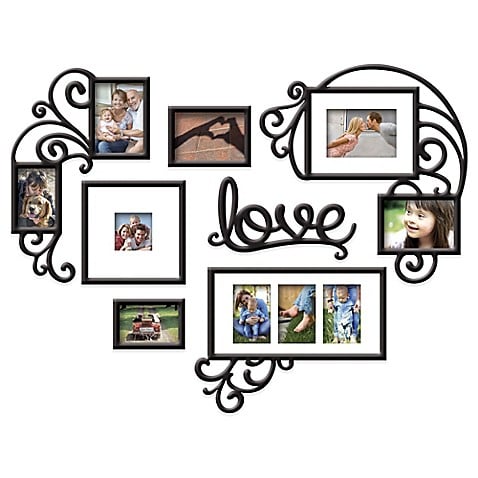 Wallverbs 7-Piece "Love" Photo Frame Set