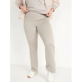 Old Navy High-Waisted CozeCore Boot-Cut Leggings for Women, Fesyen Wanita,  Pakaian Wanita, Bawahan di Carousell