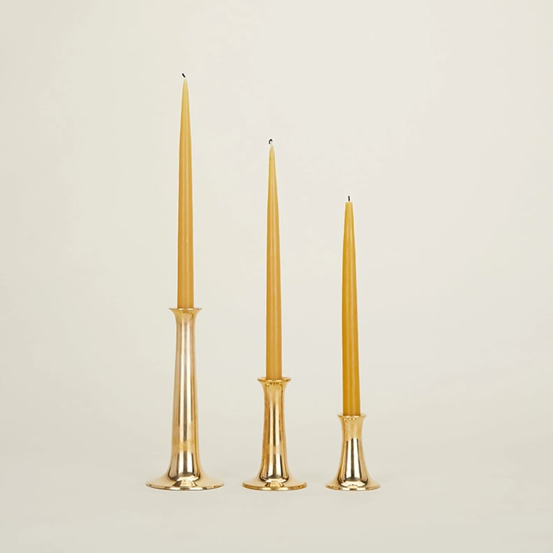A Brass Finish: Simple Candle Holder