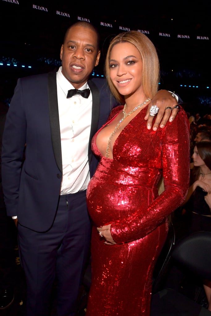 Beyonce Knowles at the 2017 Grammys