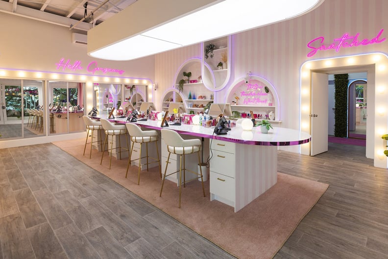 The Love Island USA glam room