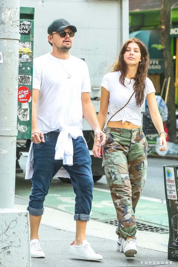 Leonardo DiCaprio and Camila Morrone Walking in NYC May 2018