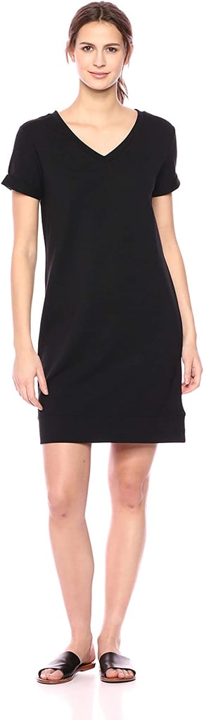 Daily Ritual Terry Cotton V-Neck Dress