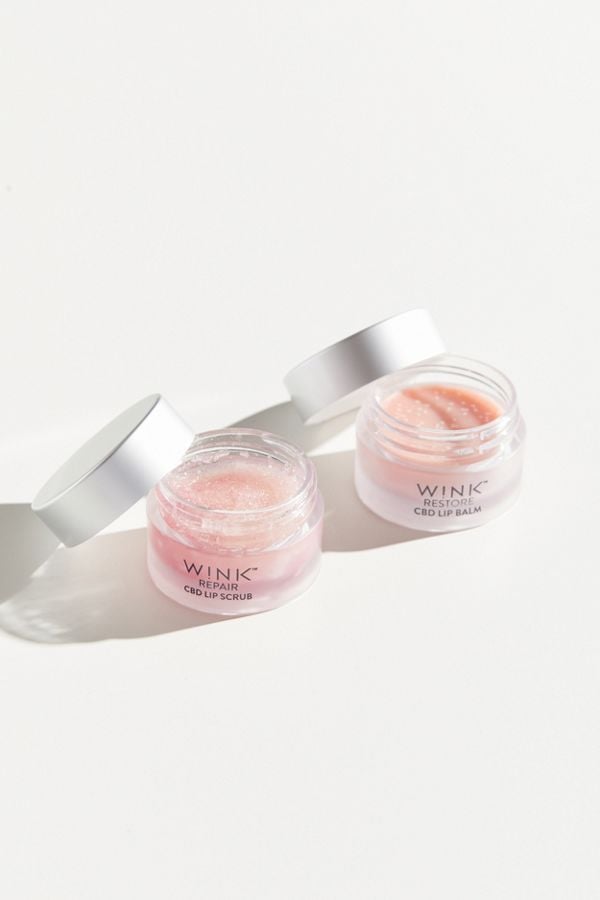 W!nk CBD Lip Scrub + Balm Duo
