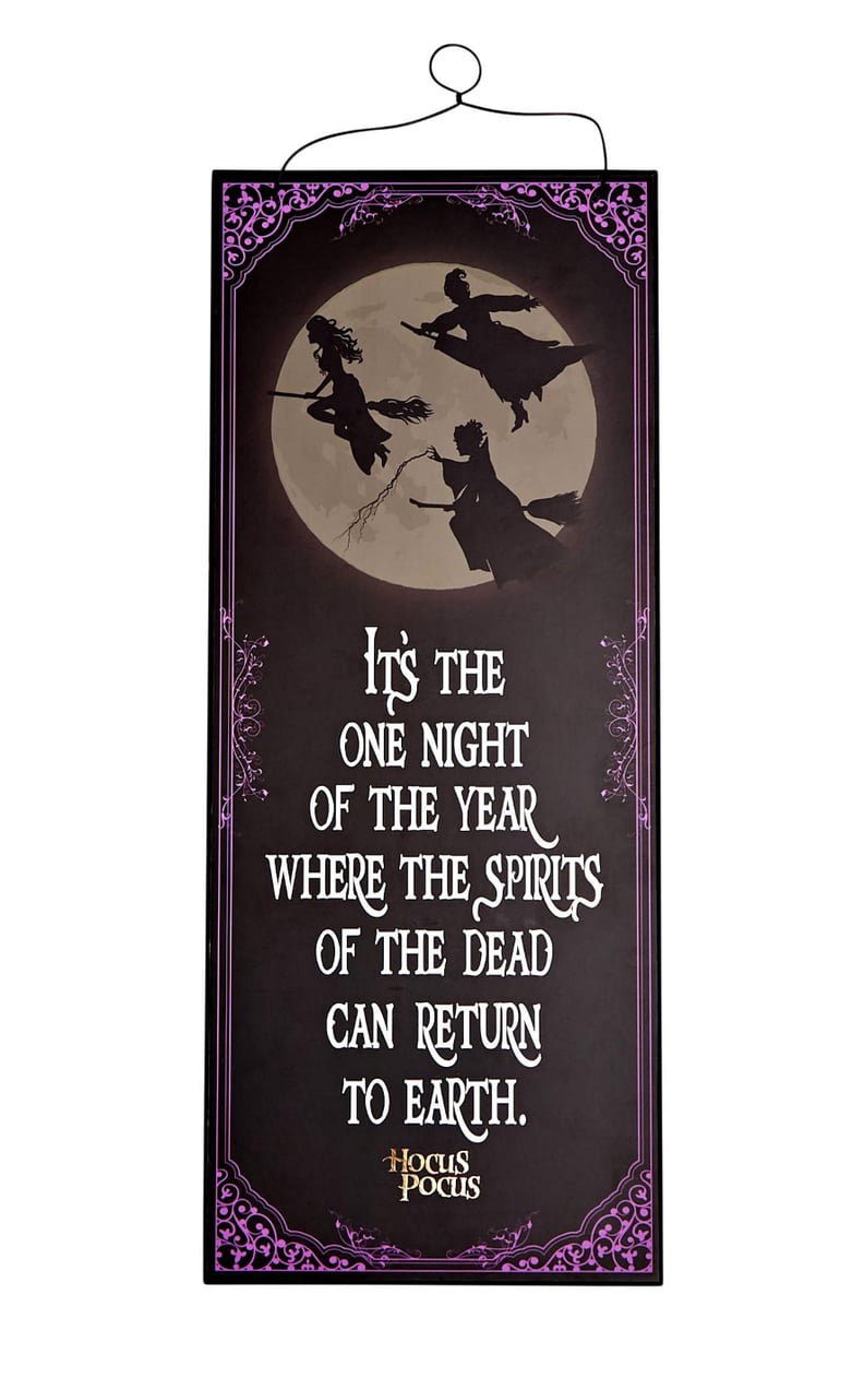 Spirits of the Dead Wooden Sign