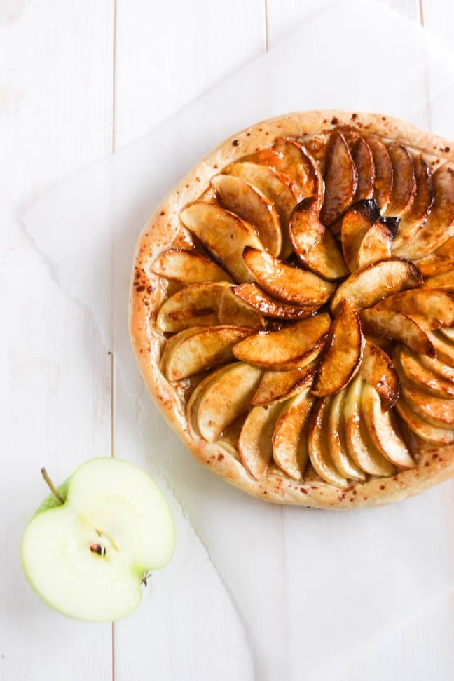 Vegan French Apple Tart