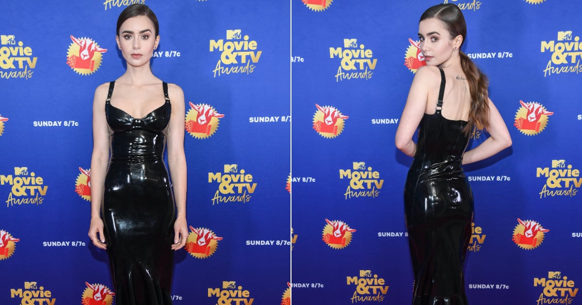 ScarletStiletto: Lily Collins in Chanel - The Little Black Jacket Event