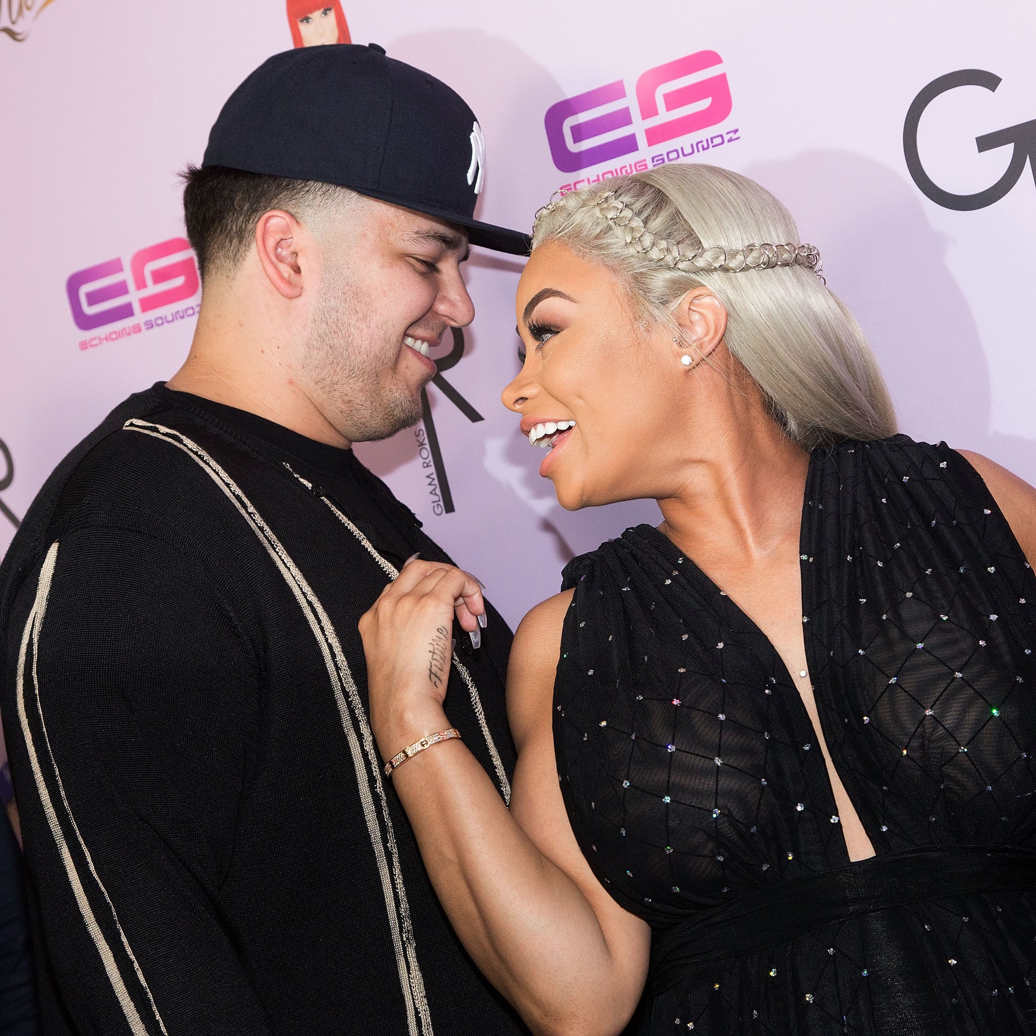 Blac Chyna Sex Tape Porn - Rob Kardashian and Blac Chyna's Relationship Timeline | POPSUGAR Celebrity