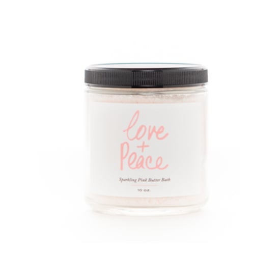 Olivine Atelier's Love & Peace Sparkling Pink Butter Bath