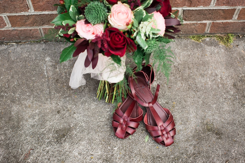 Woodsy Pink Bohemian Wedding