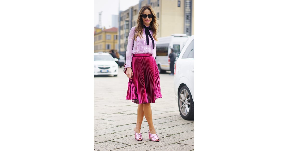 Wear Amped-Up Feminine Separates in Varying Shades of Pink