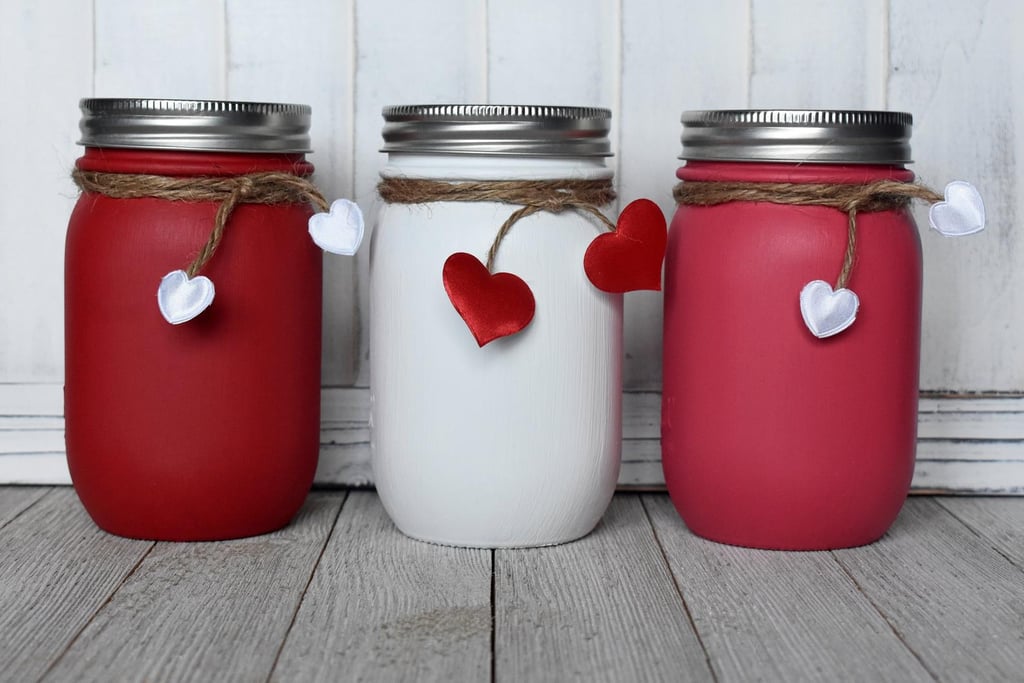 Valentine's Day Mason Jars