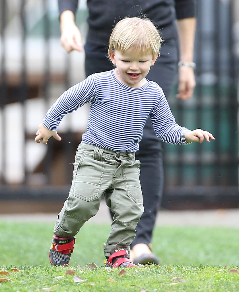 Jennifer Garner and Samuel Affleck at the Park in LA