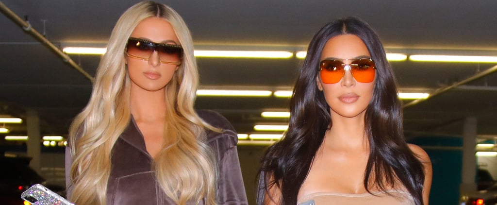 Kim Kardashian, Paris Hilton Skims Velour Collection Photos