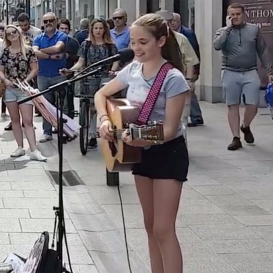 Young Girl Singing Ed Sheeran Song in Ireland Video