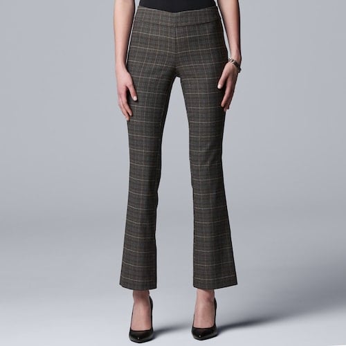 Simply Vera Vera Wang Modern Twill Bootcut Pants | Cute Winter Clothing ...