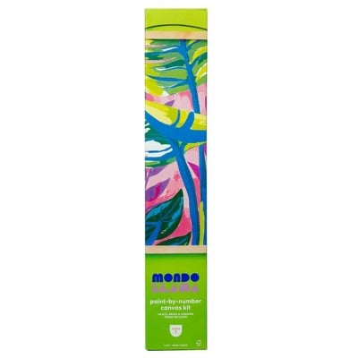 Mondo Llama Paint-By-Number Canvas Kit Tropical