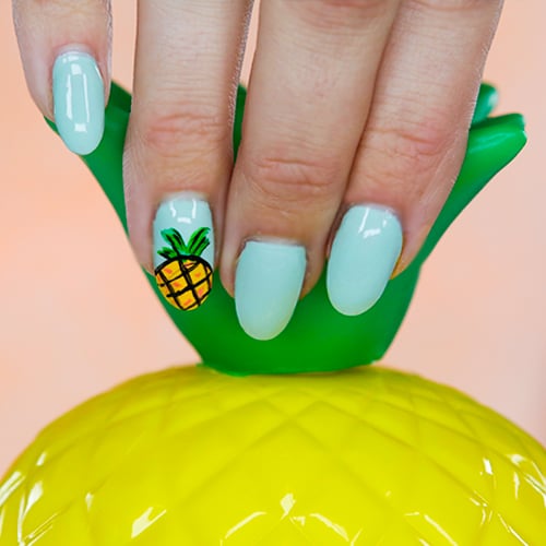 Pineapple Nail Art | Tutorial