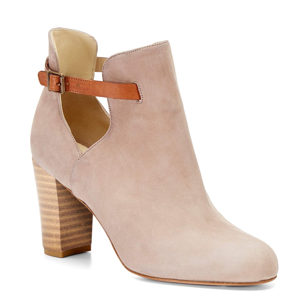 sand colored booties