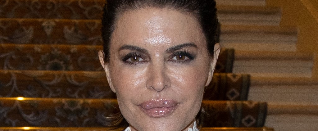 Lisa Rinna's Milk-Bath Nails For the Chanel Cruise Show