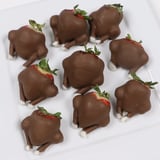 The Kids Table Will Love These Chocolate-Covered Strawberry Turkeys