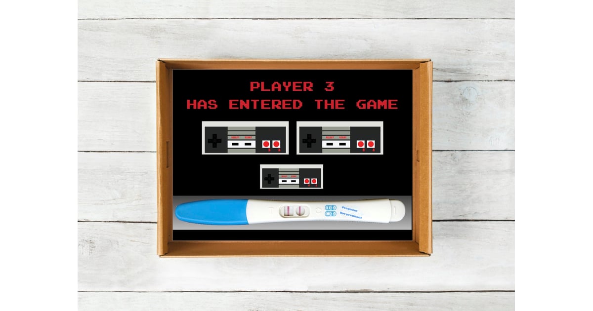Nintendo Announcement Pop Culture Pregnancy Announcements On Etsy POPSUGAR Family Photo 7