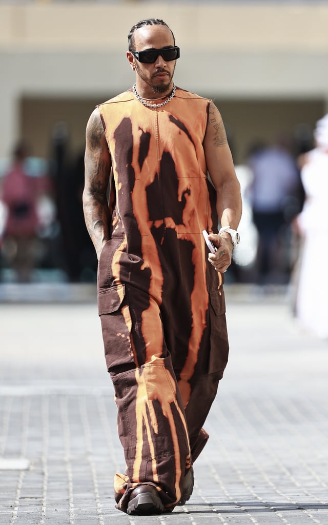 Lewis Hamilton at the F1 Abu Dhabi Grand Prix