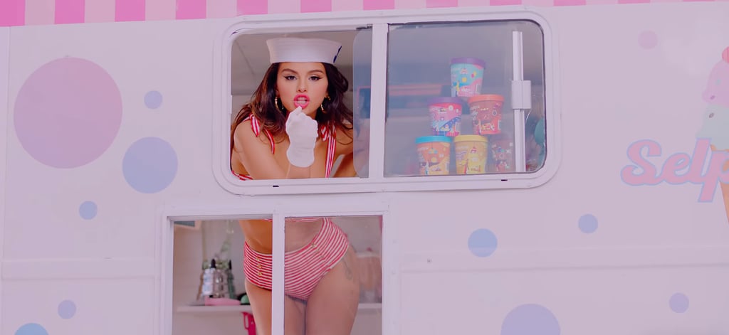 Selena Gomez and Blackpink's "Ice Cream" Music Video Style