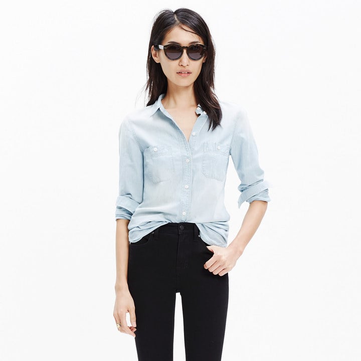 Madewell Slim Boyshirt in Chambray ($80)