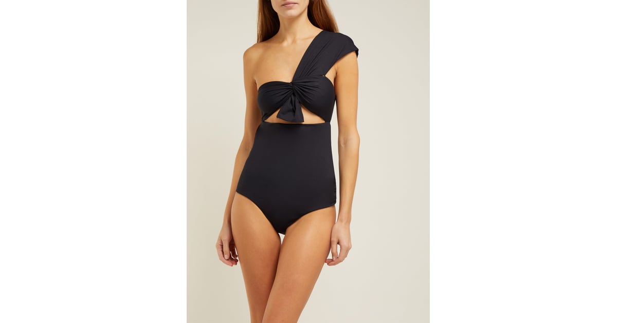 marysia one shoulder swimsuit