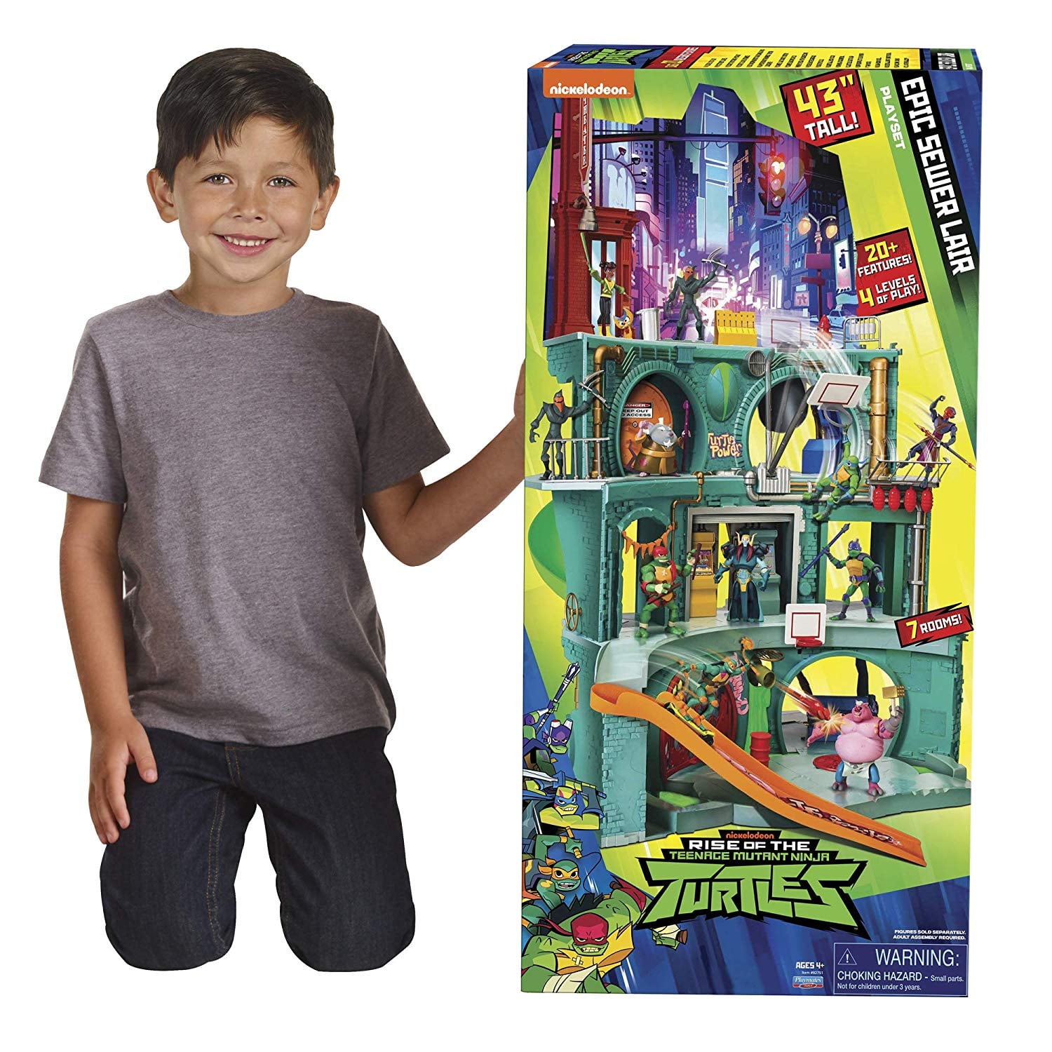 tmnt epic lair playset