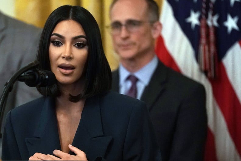 Kim Kardashian at the White House Pictures June 2019 | POPSUGAR Celebrity