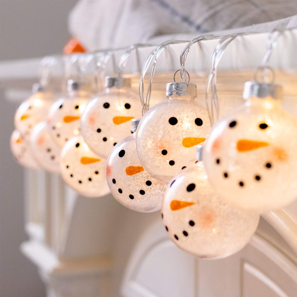 Snowman Ball String Lights